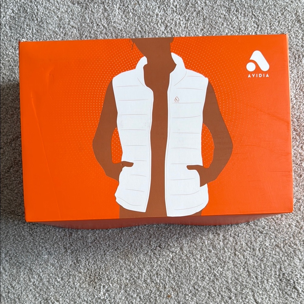 Avidia Black Puffer Vest